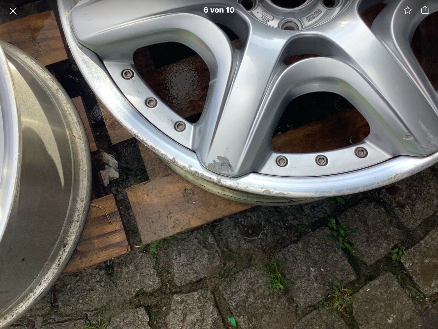 Original Bentley Mulliner Felgen - 3 teilige - 3W0601025 AM - 9,0j x 20 ET41