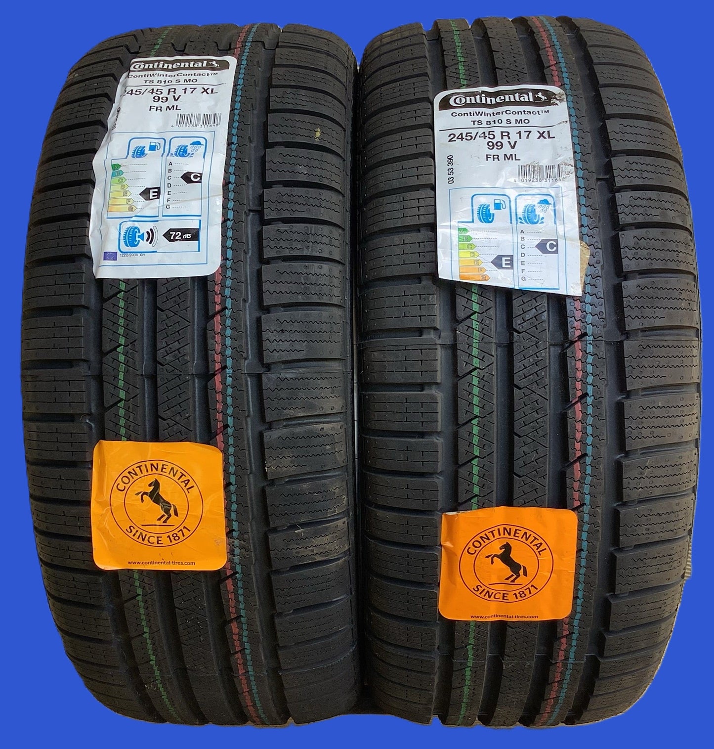 Winterreifen Continental Conti WinterContact TS810 S / 245/45 R17 / 99V / MO